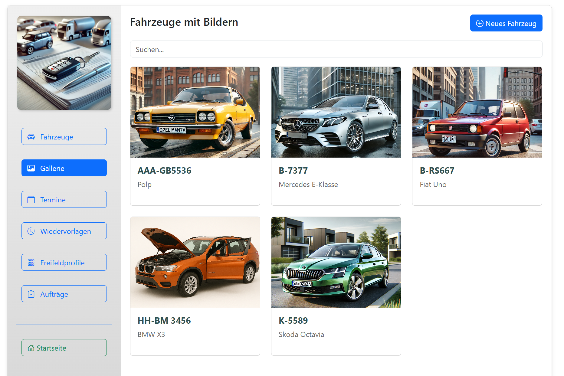 Fahrzeuggalerie