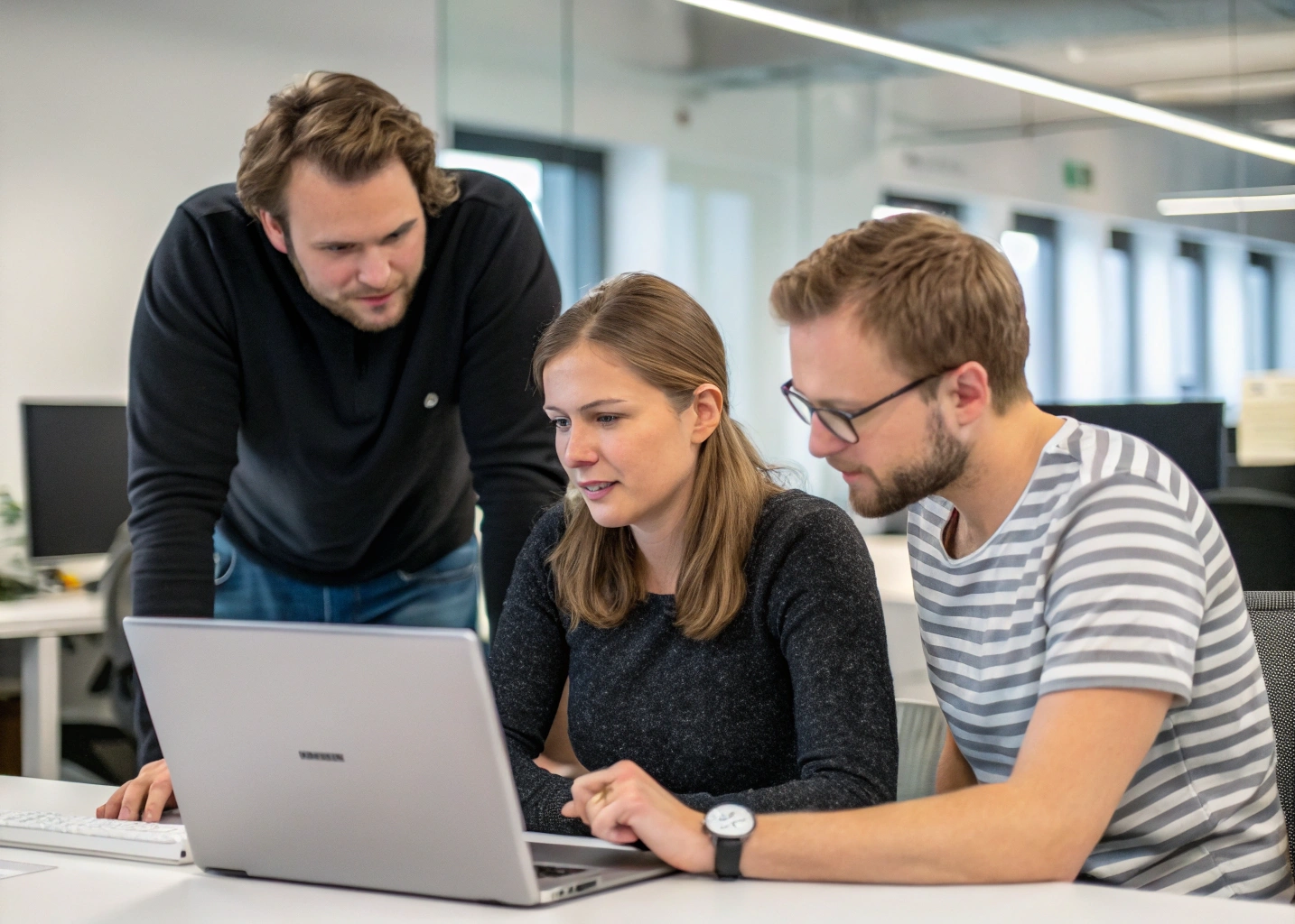 Unser Team bei der Arbeit